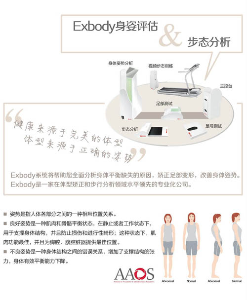 身姿评估与步态分析系统